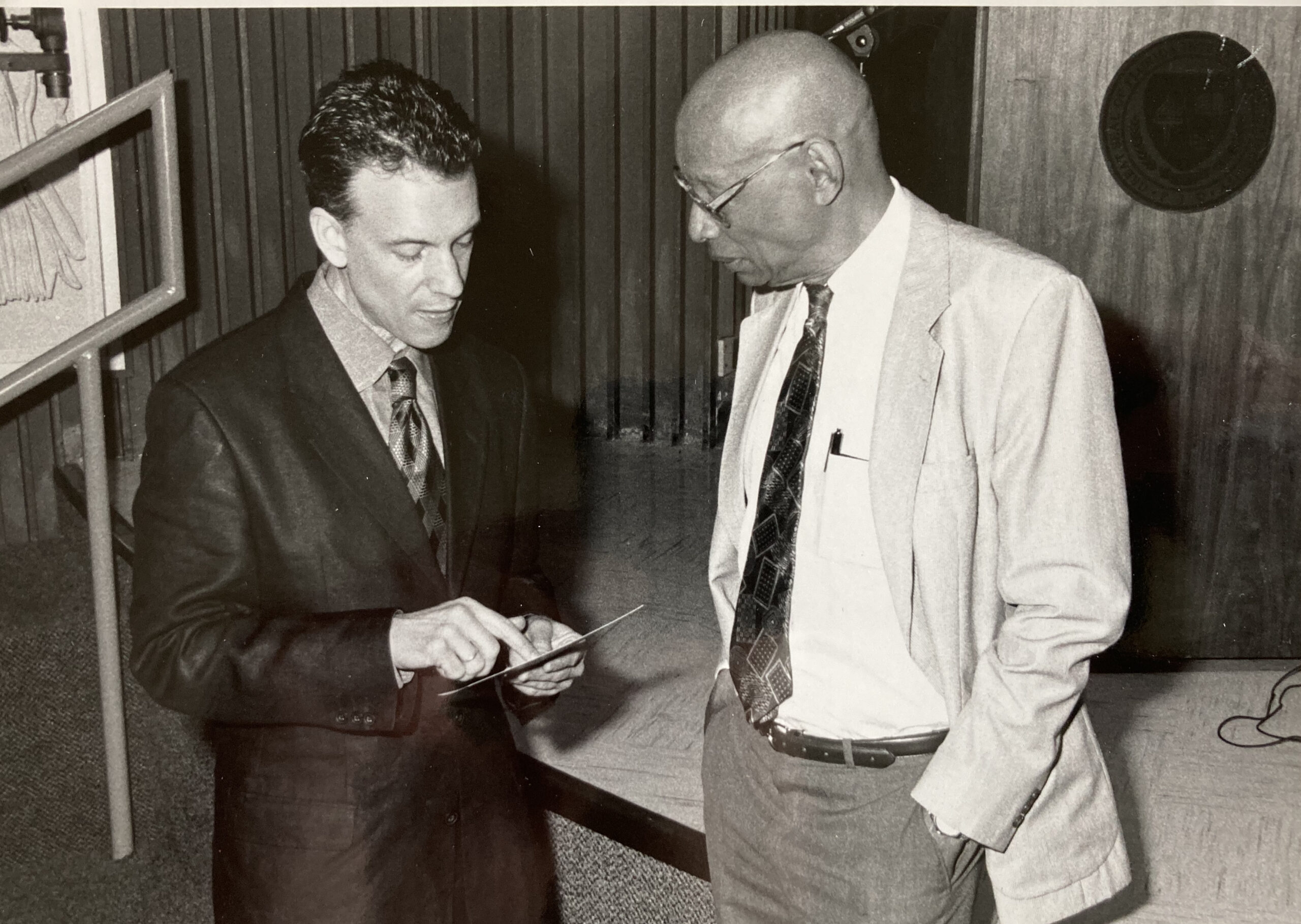 1997 FIU feb 28, Guido Llinás et Edward Sullivan